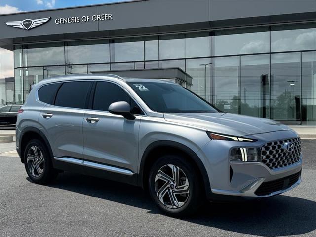 used 2022 Hyundai Santa Fe car, priced at $18,515