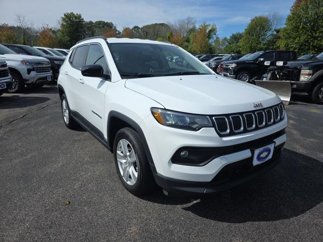 used 2022 Jeep Compass car, priced at $21,999