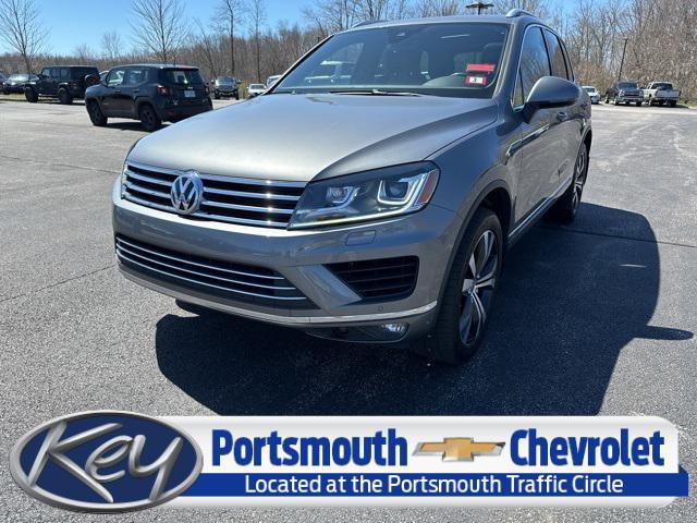 used 2017 Volkswagen Touareg car, priced at $18,999