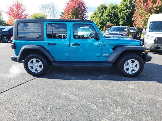 used 2020 Jeep Wrangler Unlimited car, priced at $26,999