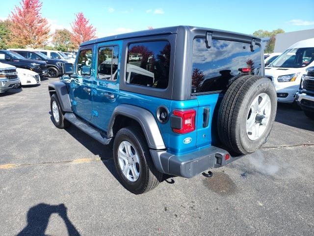 used 2020 Jeep Wrangler Unlimited car, priced at $26,999