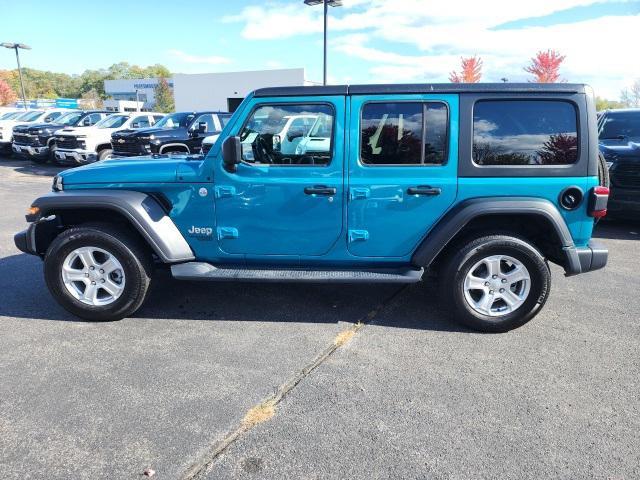 used 2020 Jeep Wrangler Unlimited car, priced at $26,999