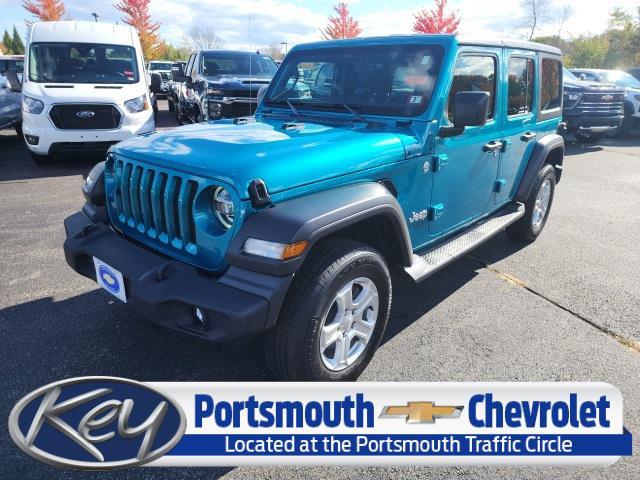 used 2020 Jeep Wrangler Unlimited car, priced at $26,999