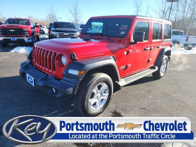 used 2020 Jeep Wrangler Unlimited car, priced at $20,999