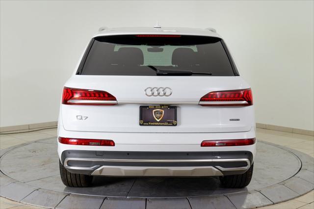 used 2021 Audi Q7 car, priced at $26,036