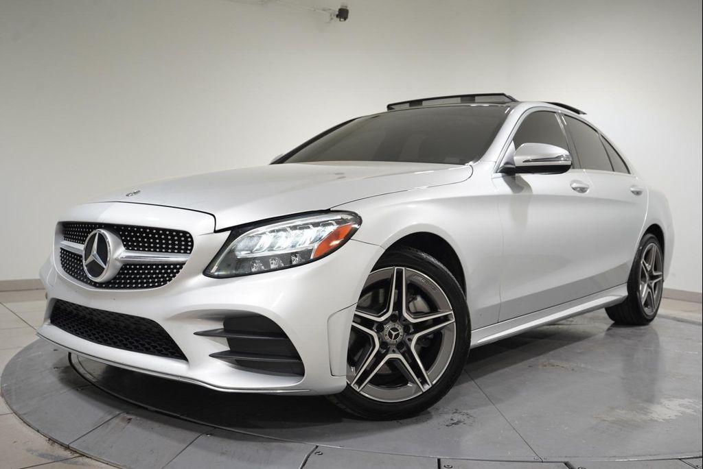 used 2021 Mercedes-Benz C-Class car, priced at $22,634