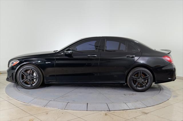 used 2019 Mercedes-Benz AMG C 43 car, priced at $26,495