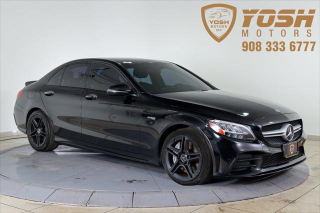 used 2019 Mercedes-Benz AMG C 43 car, priced at $26,495