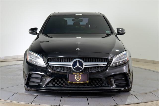 used 2019 Mercedes-Benz AMG C 43 car, priced at $26,495