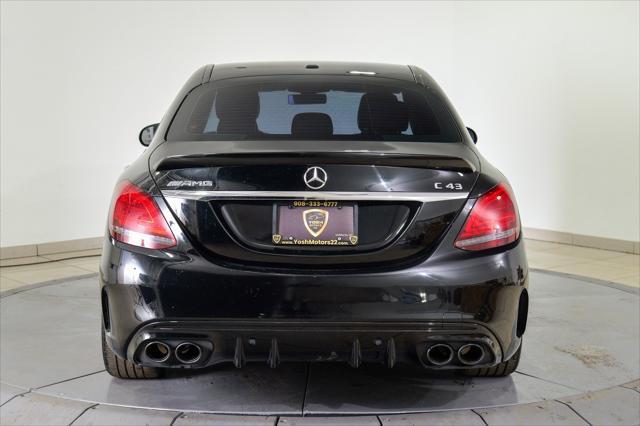 used 2019 Mercedes-Benz AMG C 43 car, priced at $26,495