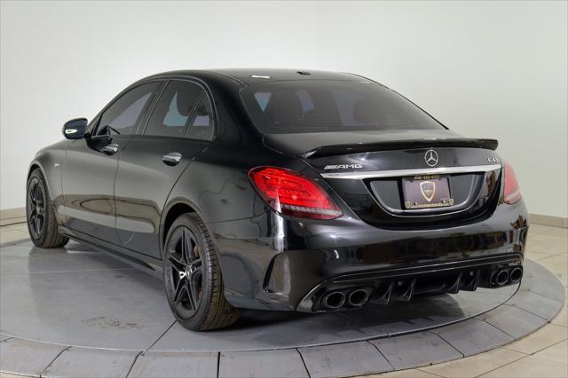 used 2019 Mercedes-Benz AMG C 43 car, priced at $26,495