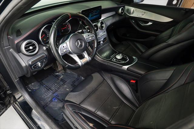 used 2019 Mercedes-Benz AMG C 43 car, priced at $26,495