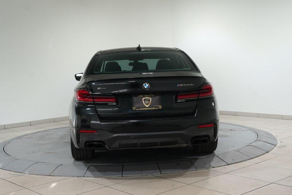 used 2022 BMW M550 car, priced at $36,054