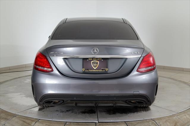 used 2017 Mercedes-Benz AMG C 43 car, priced at $25,495