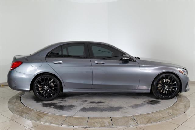 used 2017 Mercedes-Benz AMG C 43 car, priced at $25,495