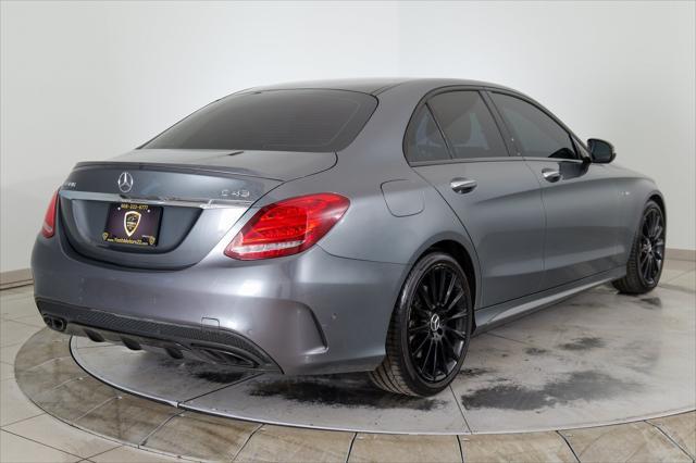 used 2017 Mercedes-Benz AMG C 43 car, priced at $25,495