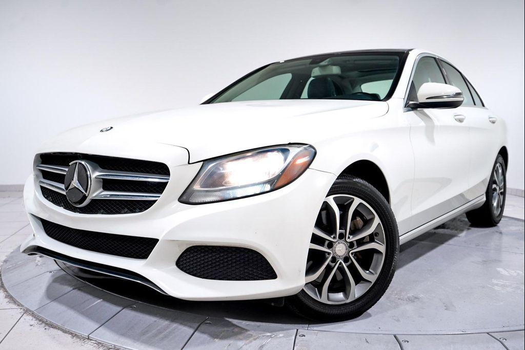 used 2017 Mercedes-Benz C-Class car, priced at $14,988