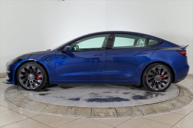 used 2022 Tesla Model 3 car, priced at $27,786