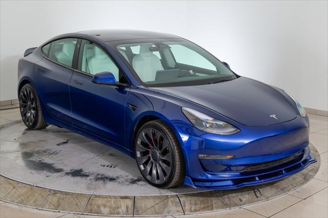 used 2022 Tesla Model 3 car, priced at $27,786