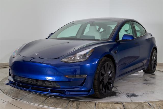 used 2022 Tesla Model 3 car, priced at $27,786