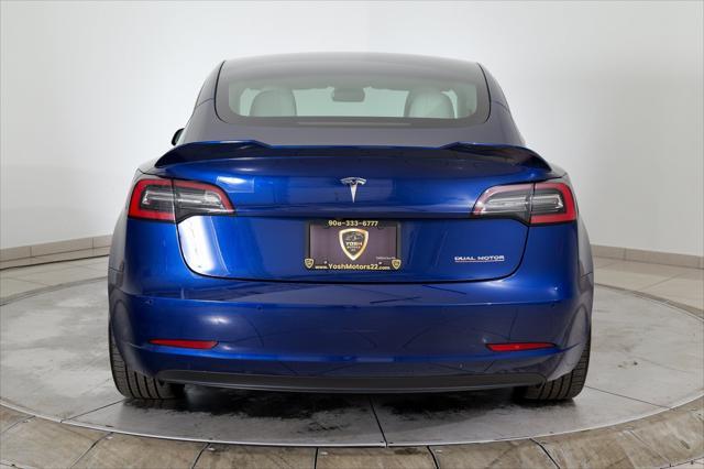 used 2022 Tesla Model 3 car, priced at $27,786