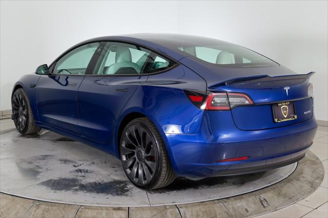 used 2022 Tesla Model 3 car, priced at $27,786