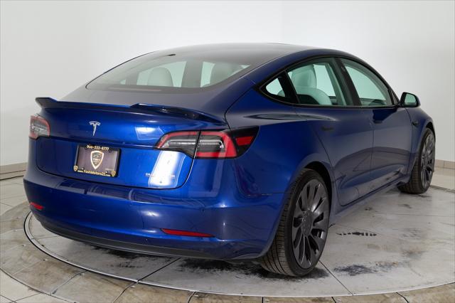 used 2022 Tesla Model 3 car, priced at $27,786