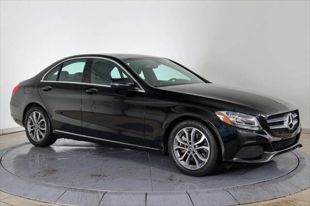 used 2018 Mercedes-Benz C-Class car, priced at $18,965