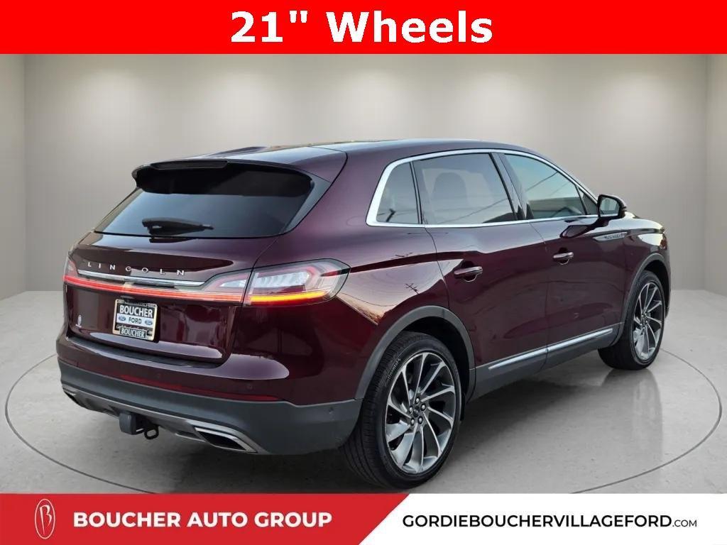 used 2021 Lincoln Nautilus car, priced at $29,467