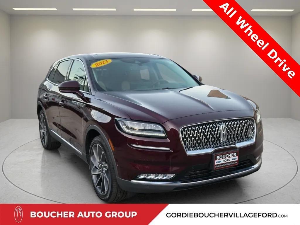 used 2021 Lincoln Nautilus car, priced at $29,467