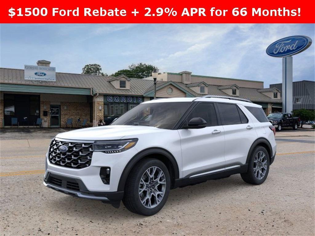 new 2025 Ford Explorer car, priced at $57,936