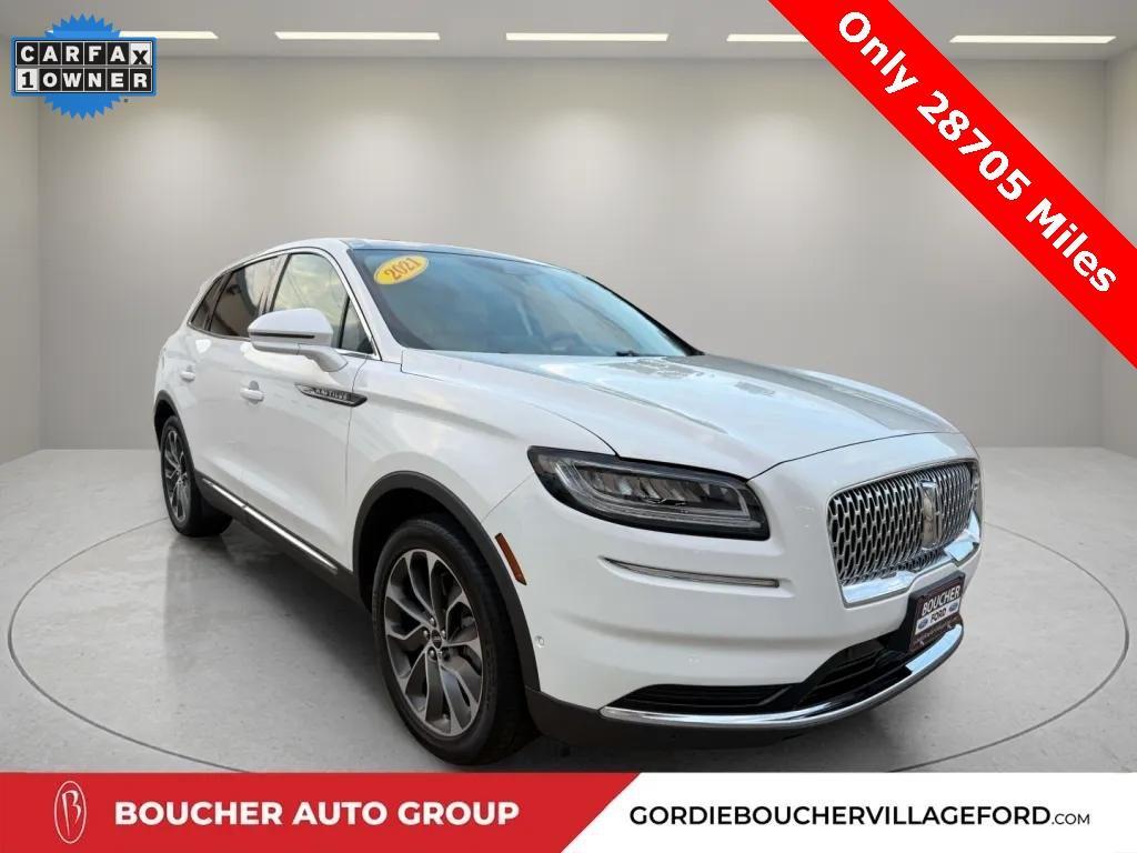 used 2021 Lincoln Nautilus car, priced at $35,500