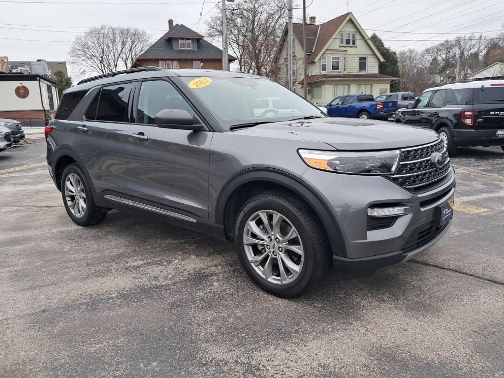 used 2022 Ford Explorer car, priced at $33,500