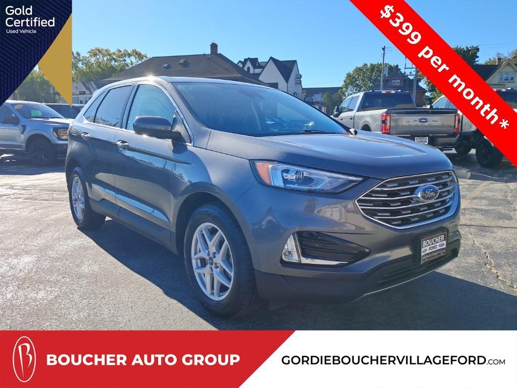 used 2021 Ford Edge car, priced at $26,320