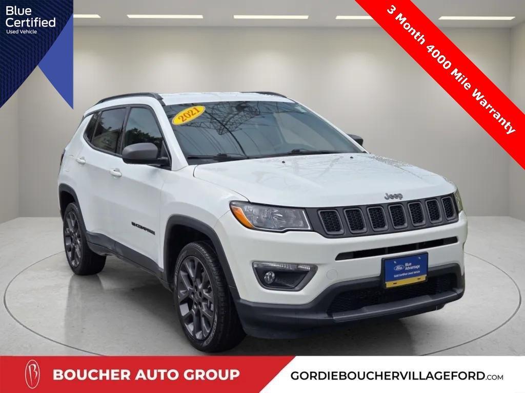 used 2021 Jeep Compass car, priced at $20,900