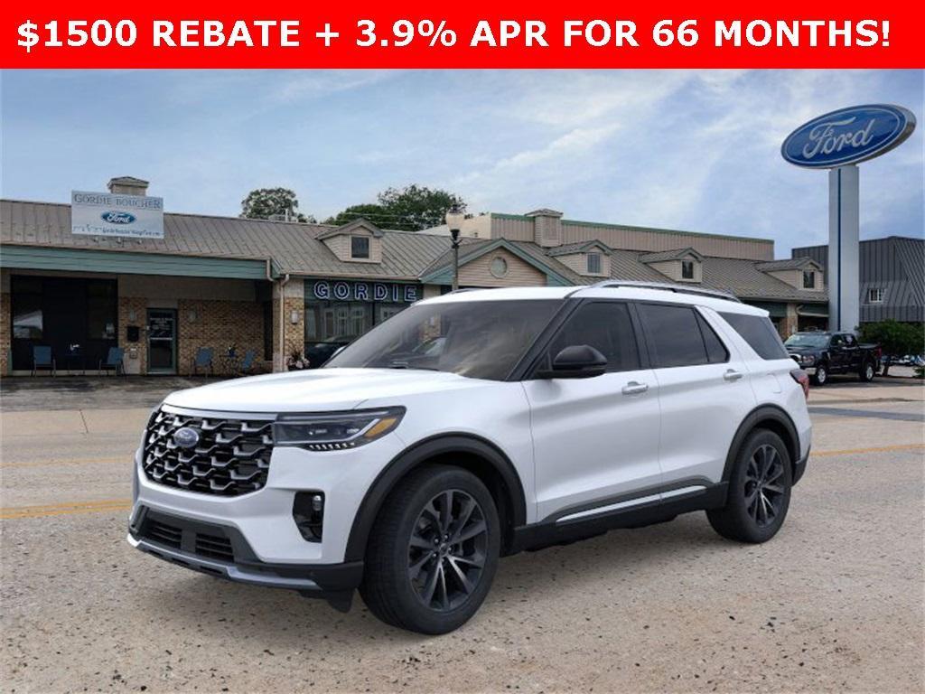 new 2025 Ford Explorer car, priced at $55,498