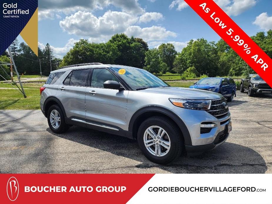 used 2022 Ford Explorer car, priced at $33,106