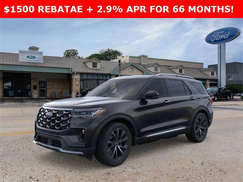new 2025 Ford Explorer car, priced at $57,936