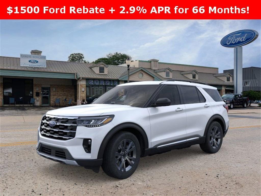 new 2025 Ford Explorer car, priced at $47,723