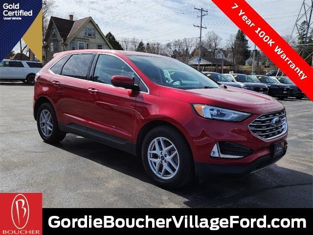 used 2021 Ford Edge car, priced at $27,368
