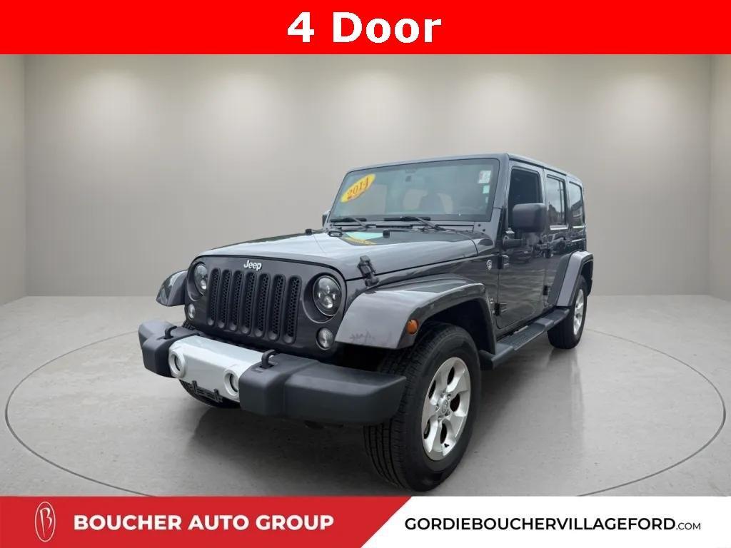 used 2014 Jeep Wrangler Unlimited car, priced at $17,500