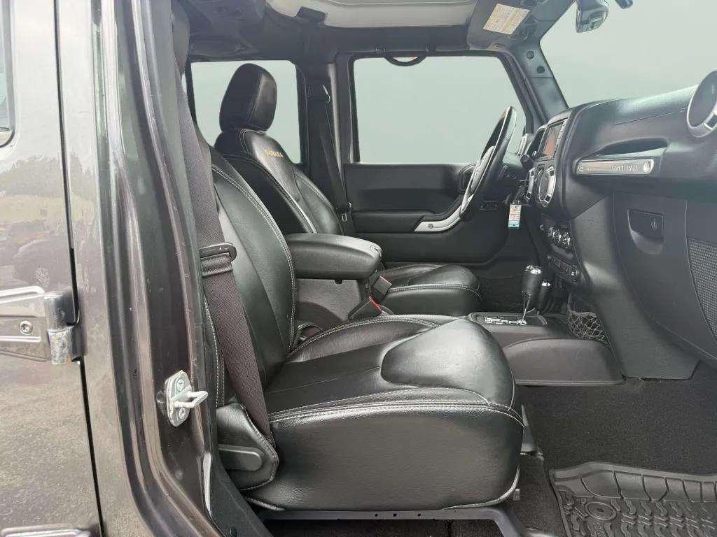 used 2014 Jeep Wrangler Unlimited car, priced at $17,500