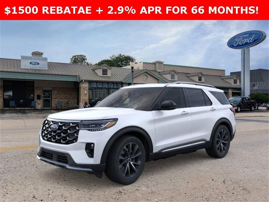 new 2025 Ford Explorer car, priced at $58,683
