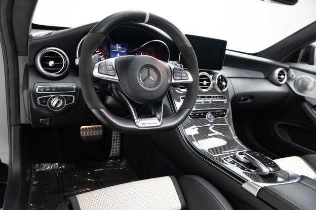 used 2018 Mercedes-Benz AMG C 63 car, priced at $54,995