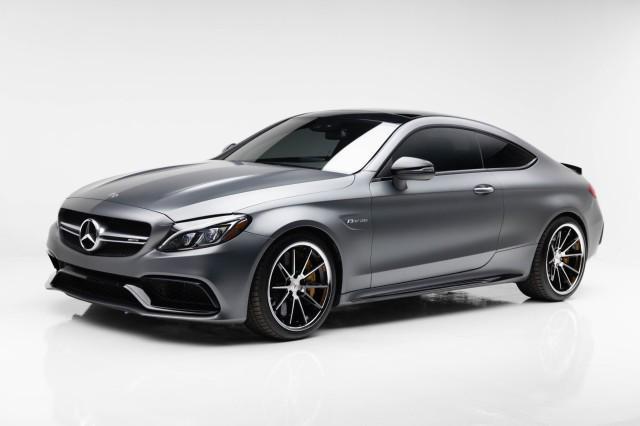 used 2017 Mercedes-Benz AMG C 63 car, priced at $53,995