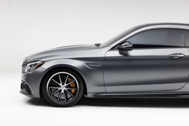 used 2017 Mercedes-Benz AMG C 63 car, priced at $53,995