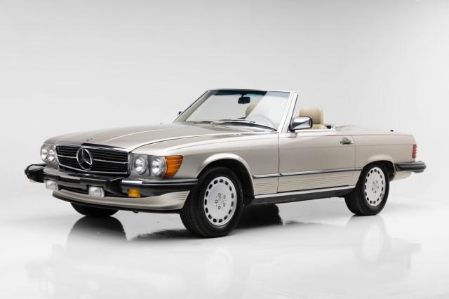 used 1989 Mercedes-Benz 560SL car, priced at $45,995