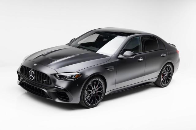 used 2024 Mercedes-Benz AMG C 63 car, priced at $69,995