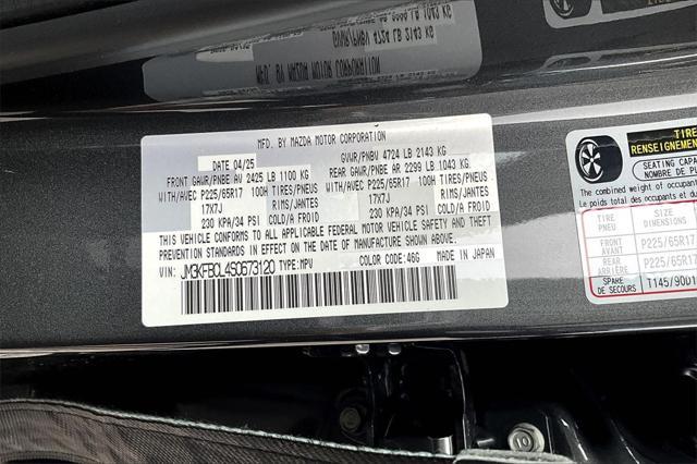 new 2025 Mazda CX-5 car, priced at $33,106