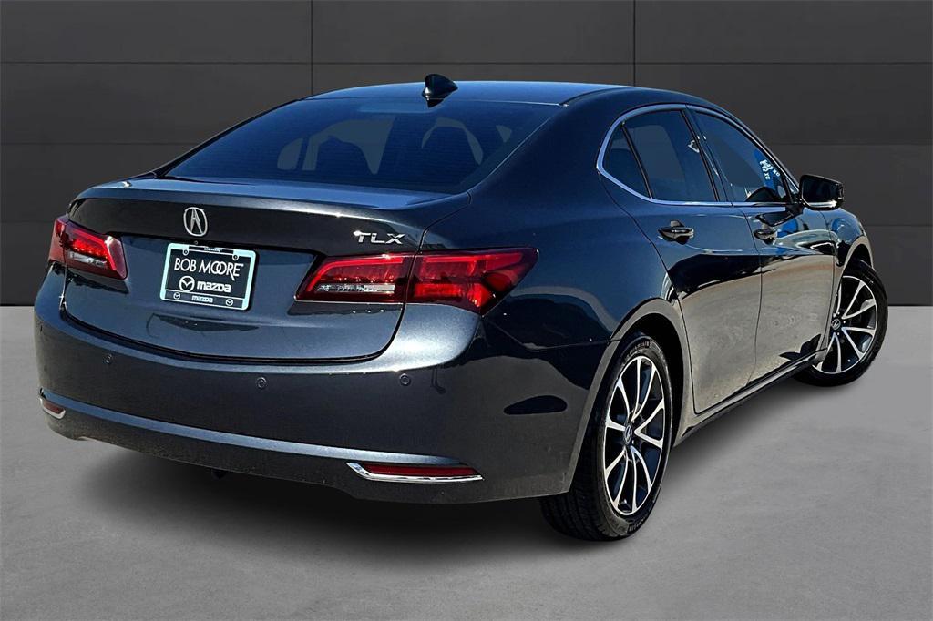 used 2015 Acura TLX car, priced at $12,000